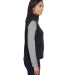 78191 Core 365 Journey  Ladies' Fleece Vest in Heather charcoal