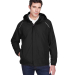 88189T Core 365 Men's Tall Brisk Insulated Jacket in Black
