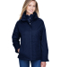 78205 Core 365 Ladies' Region 3-in-1 Jacket with F in Classic navy