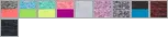 8617 J. America Women's Cosmic Fleece Quarter Zip Pullover - Swatch