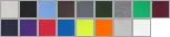 18600 Gildan 7.75 oz. Heavy Blend™ 50/50 Full-Zip Hood - Swatch