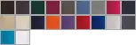 Artisan Collection by Reprime RP150 Colours Sustainable Bib Apron - Swatch