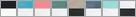 Adams Hats LP107 Icon Semi-Structured Sandwich Visor - Swatch