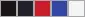 BX006 Big Accessories Cotton Twill Visor - Swatch