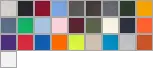 2400 Gildan Ultra Cotton Long Sleeve T Shirt  - Swatch
