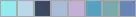 1717 Comfort Colors - Garment Dyed Heavyweight T-Shirt - Swatch